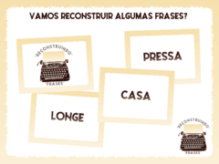 Reconstruindo Frases