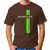 Camiseta Faixa Marrom - comprar online