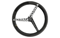Corima 3-Spoke WS TT Disc Brake Clincher Front Wheel - Ceramic
