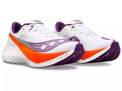 Saucony Endorphin Pro 4 Women's Shoes - White/Violet