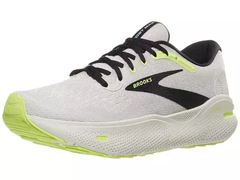 Brooks Ghost Max Men's Shoes - Grey/Black/Shrp Green