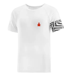 IRONMAN COMPRESSPORT MENS SHORT SLEEVE TRAINING TEE WHITE BLACK