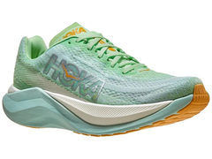 HOKA Mach X Women's Shoes - Lime Glow/Sunlit Ocean