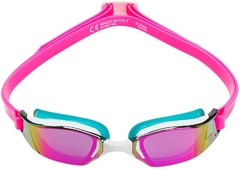 MP Michael Phelps XCEED Swimming Goggles Pink Mirrored