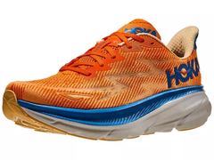 HOKA Clifton 9 Men's Shoes - Vibrant Orange/Impala