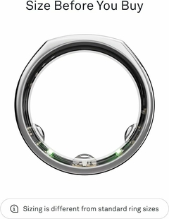 Oura Ring Gen3 Heritage - Smart Ring - Silver - comprar online