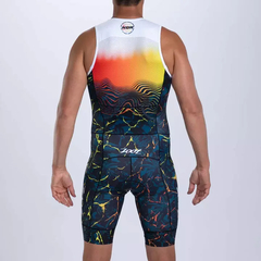 Zoot Men's Ltd Tri Aero Slvs Fz Racesuit - Koa - comprar online