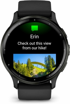 Garmin Venu 3 Slate Stainless Steel Bezel 1.4-Inch AMOLED Touchscreen - comprar online