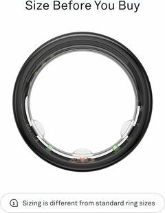 Oura Ring Gen3 Horizon - Smart Ring -Black - comprar online