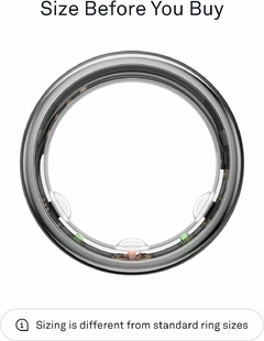 Oura Ring Gen3 Horizon - Smart Ring - Silver - comprar online