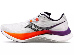 Saucony Endorphin Speed 4 Men's Shoes - White/ViziOrange - comprar online