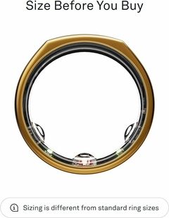 Oura Ring Gen3 Heritage - Smart Ring -Gold - comprar online