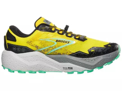 Brooks Caldera 7 Men's Shoes - Lemon Chrome/Black/Spring - comprar online