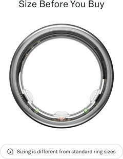 Oura Ring Gen3 Horizon - Smart Ring - Brushed Titanium - comprar online
