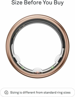Oura Ring Gen3 Horizon - Smart Ring -Rose Gold - comprar online