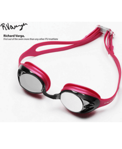HUUB Varga Race Goggle - Pink with Silver Mirror - comprar online