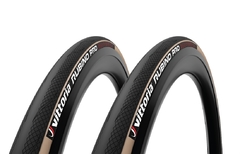 VITTORIA RUBINO PRO G2.0 CLINCHER TWIN-PACK TIRES AND TUBES