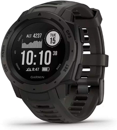 Garmin Instinct, Rugged Outdoor Watch with GPS, Black