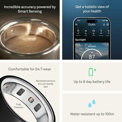 Oura Ring 4 - Silver na internet