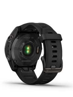 Garmin fenix 7S Sapphire Solar GPS Watch Black band - ASPORTS - Since 1993!