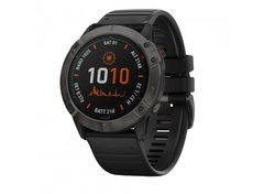 Garmin fēnix 6X Multisport GPS Watch - Pro Solar Editions - titanium carbon gray