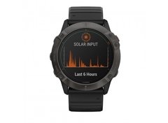 Garmin fēnix 6X Multisport GPS Watch - Pro Solar Editions - titanium carbon gray - comprar online