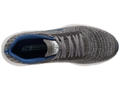 Skechers GOrun 7+ Men's Shoes Charcoal/Blue - ASPORTS - Since 1993!