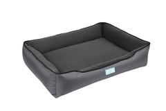 Cama Soft Gigante Para Perro - Gris Oscuro 95 x 75 x 20 en internet