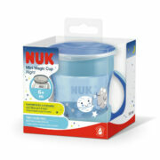 NUK Vaso Evolution Mini Magic Cup Con bordes 360ª Luminoso 160Ml - Solescitos Baby Store