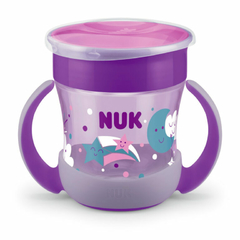 NUK Vaso Evolution Mini Magic Cup Con bordes 360ª Luminoso 160Ml