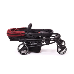 KIDDY Coche "ALFA " Travel System 3 en 1 Moises Con Huevito Desmontable y Reversible - Solescitos Baby Store