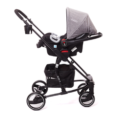 KIDDY Coche "ALFA " Travel System 3 en 1 Moises Con Huevito Desmontable y Reversible en internet