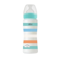 CHICCO Mamadera Wellbeing 330ml 4+ - comprar online