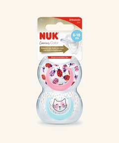 NUK Chupete Genius 18-36m ( x 2 unidades ) - Solescitos Baby Store