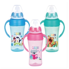 LOOPI Vaso Aprendizaje Con Asas Pico Blando 6-18 M+ 210 ml ( 9161 )