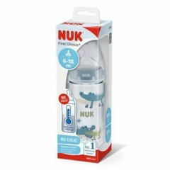 NUK Mamadera First Choise Plus Con Control De Temperatura 300ML 6-18m - comprar online