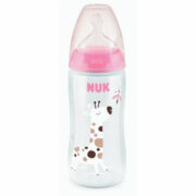 NUK Mamadera First Choise Plus Con Control De Temperatura 300ML 6-18m - Solescitos Baby Store