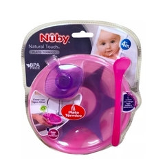 NUBY Plato Termico con Cuchara