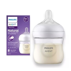 AVENT Biberón Natural Response 125 ml 0m+ Flujo Lento