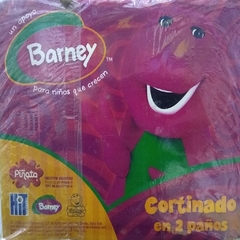 DISNEY Cortina Piñata En 2 Paños BARNEY - comprar online
