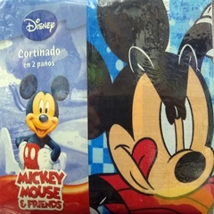 DISNEY Cortina Piñata En 2 Paños Mickey Mouse