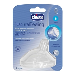 CHICCO Tetina Natural Feeling 0m+ Flujo Lento - comprar online