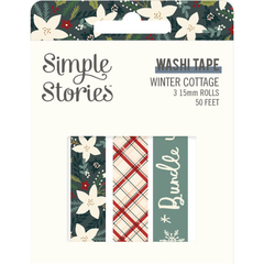 Washi tape Winter cottage Simple Stories