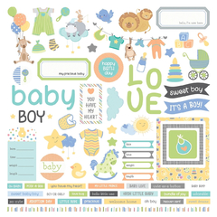 Bloco 30x30cm Hush little baby boy - Photoplay - comprar online