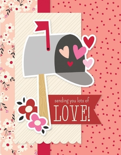 KIT SIMPLE CARD - LOTS OF LOVE - comprar online
