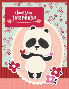 KIT SIMPLE CARD - LOTS OF LOVE na internet