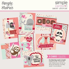 KIT SIMPLE CARD - LOTS OF LOVE