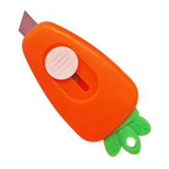 Mini estilete fofo em 2 modelos - cenoura ou morango na internet