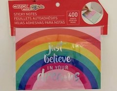 Kit de Bloquinhos de Nota com Adesivo - Just Believe in Your Dreams