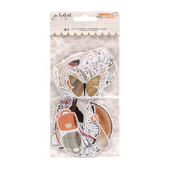 Die Cuts Ephemera - Icon - Peaceful Heart Jen Hadfield